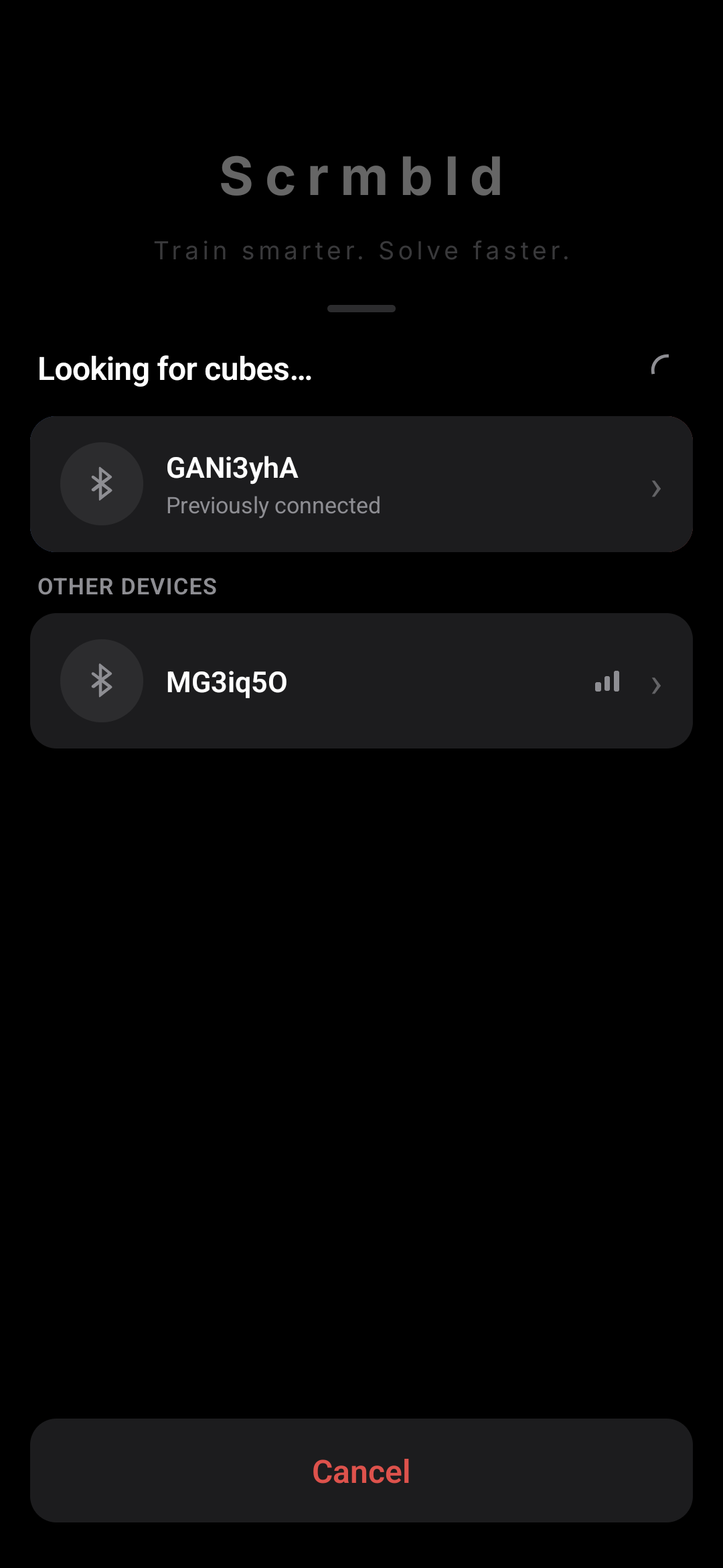 Connect smart cube