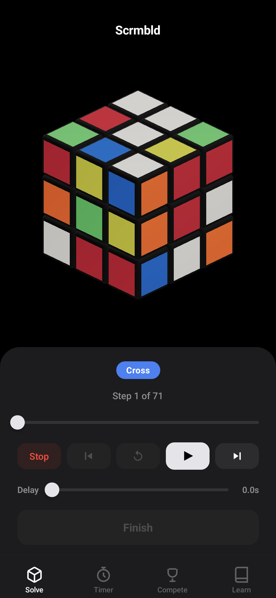 CFOP guided solver