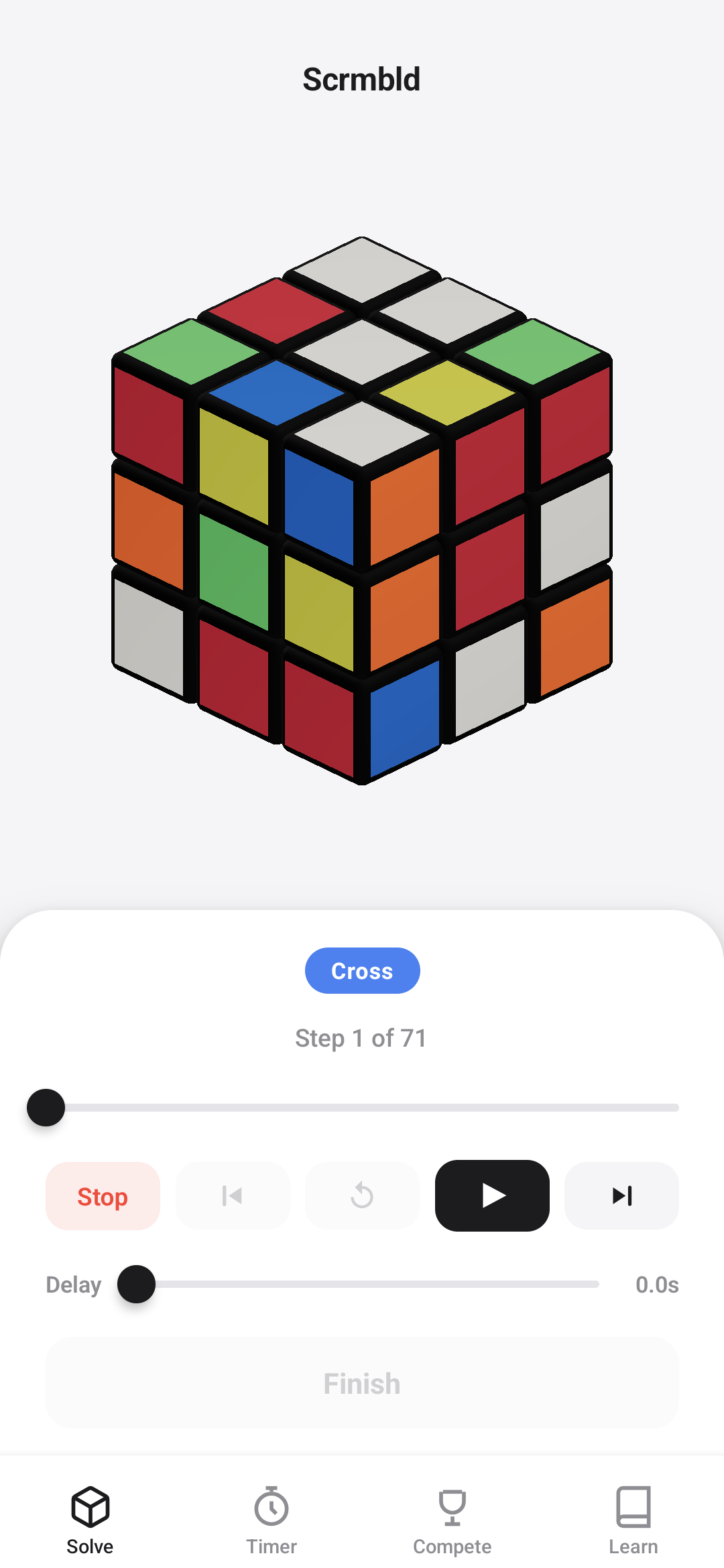 CFOP guided solver